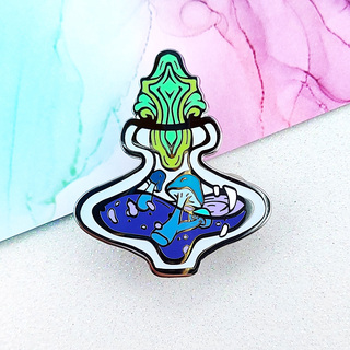 "Purple Mushroom Potion" Enamel Pin