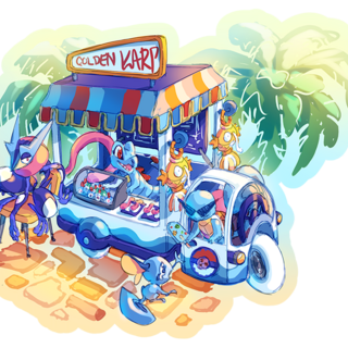 Water Starters Sticker