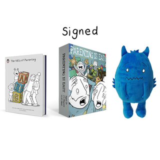 Parenting Kit SIGNED (Book, Game, and Plush)