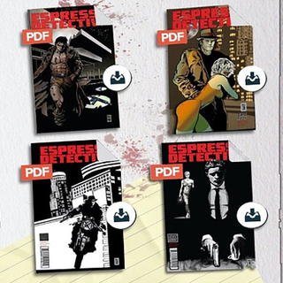 Digital Espresso Detective Comic Quad Shot Issues 1-4