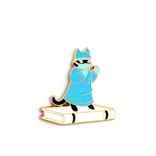 Surgery Cat Pin