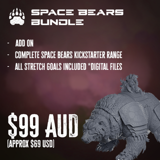 Space Bears Complete Range