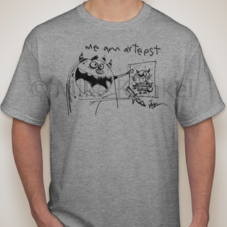 GREY Me-Am-Arteest T-Shirt