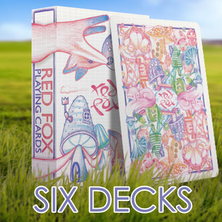 6 Marked V1.0 Decks LOW FLAT RATE SHIPPING