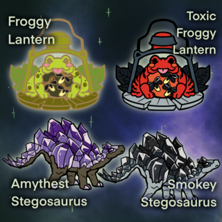 New large familiar pin