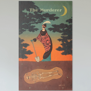 Oracle Card Wall Art: The Murderer