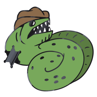 Moray Trouble Hard Enamel Pin