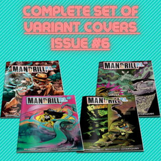 Complete Variant Cover Set Issue #6