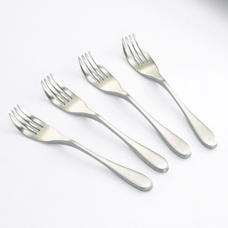 Salad Fork 4 pk matte finish (fits the carrying case)