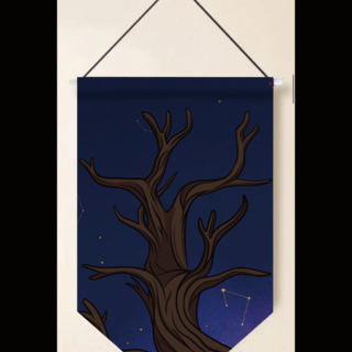 Pin Banner Pennant (45x30cm)