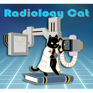 Radiology Cat Pin