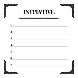 Dungeon Sticky Notes - Initiative Tracker 5 Pack
