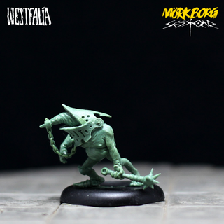 Goblin with helmet and mace - Physical