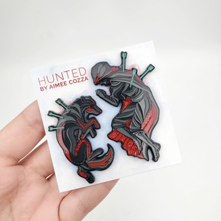 "Hunted" Pin Set