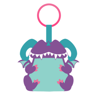 Debbie - Purple Dragon Hoard Keeper Charm