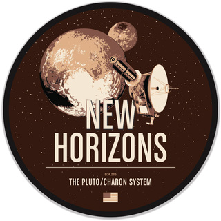 New Horizons 3.5" Mission Sticker