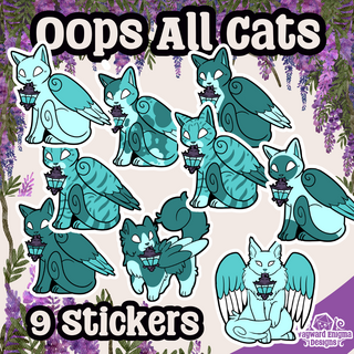 Oops All Cats - Sticker Pack