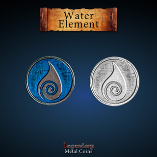 Water Element Token Set
