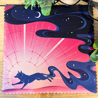 Midnight Fox Microfibre Cloth