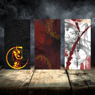 Valkyrie themed digital wallpaper X3