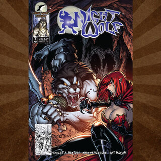 Night Wolf #7 Standard Cover By Fábio Simão