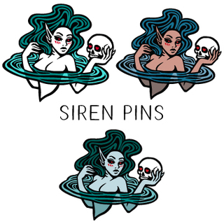 Siren Pins!