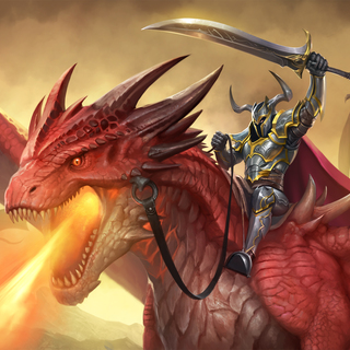 Red Dragon Player Mat