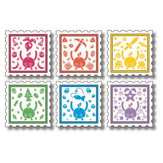 Forest Spirit Stamp Mini Pins Set