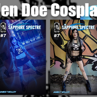 Sapphire Spectre 7 Cover Jen Doe Cosplay Pack