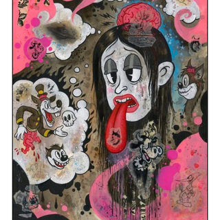 SAPPHIRA'S VISIONS 12X16 PRINT by Frank Forte