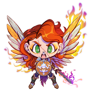 Sticker: Astrid Valkyrie Chibi
