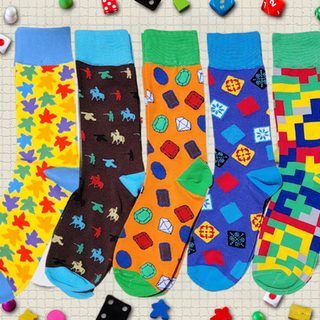 Meeple Style Year 2 Socks