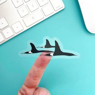 Orca Pod Sticker