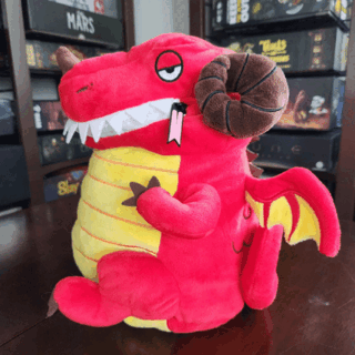 Henry - Red Dragon Hoard Keeper Plush - Pre-order