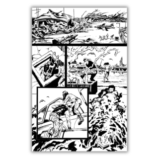 Original Art - BOB HALL - Phantom Flight Page 07