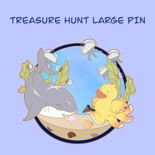 Treasure Hunt Large Pin