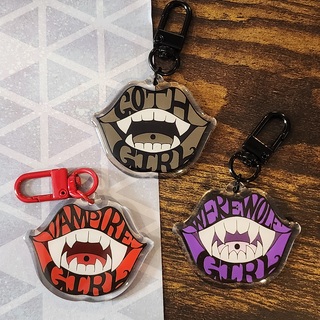 Lips Keychain