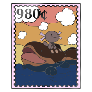 3in Gold Stamped Vinyl Sticker | PokéPostage Series 2 Designs