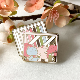 Spring: Seasons of Colour Enamel Pin