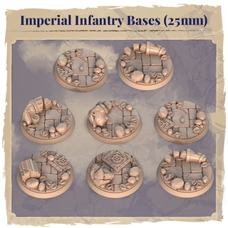 Imperial Infantry Bases (25mm)