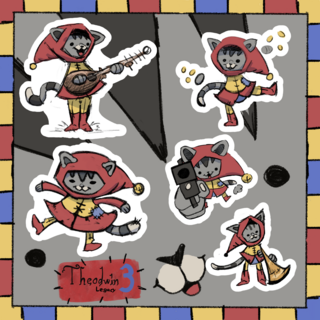 Theodwin Stickersheet 3