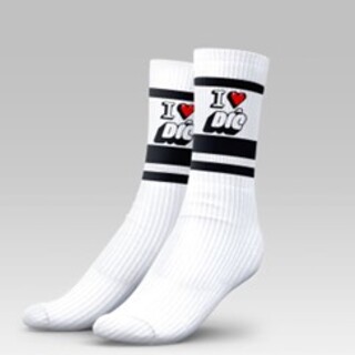 SPORT SOCKS “I LOVE DIC”