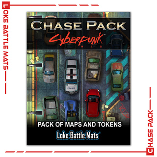 Chase Pack (2 fold-out maps and double-sided punch-out tokens)