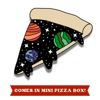 Space Pizza Pin