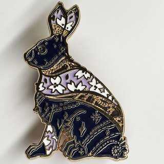 Rabbit Pin - pre-order