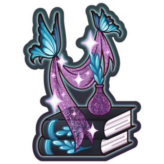Sticker - Veiled Library
