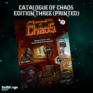 Catalogue of Chaos Edition 3