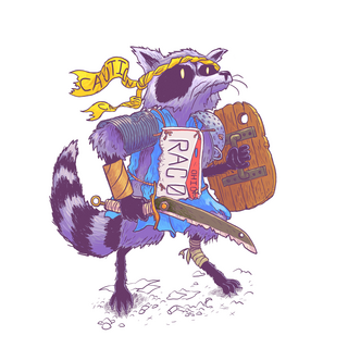 Rubbish Ruffian Sticker