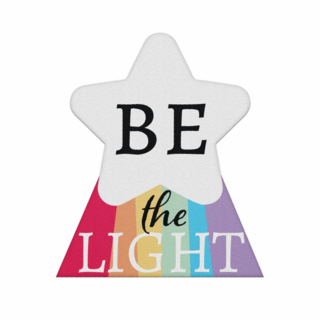 Be the Light Embroidered Patch