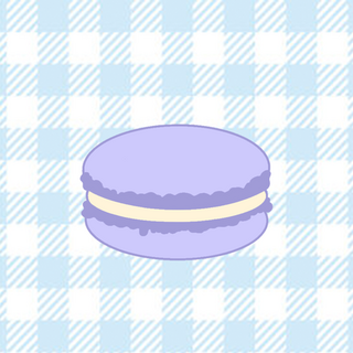 Macaron Purple Pin